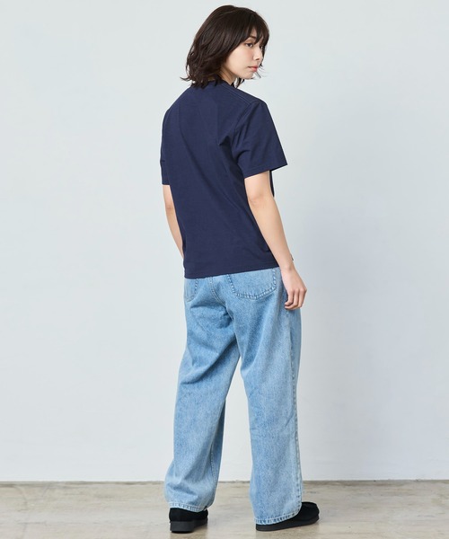 L.L.Bean(エルエルビーン)の「【JAPAN EDITION】ビーンズ・カタディン・ポケット・ティ(Tシャツ/カットソー・レディース・ブラック系/ネイビー/タン・MEDIUM)」の12枚目の写真