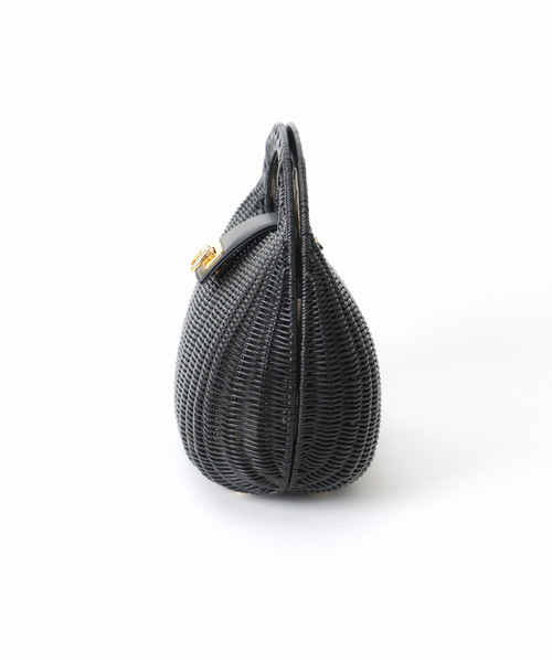 capaf（カパフ）の「CAPAF カパフ 別注BAG 11371（かごバッグ・レディース・ブラック・FREE）」の3枚目の写真