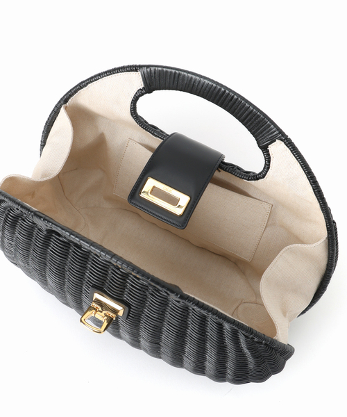 capaf（カパフ）の「CAPAF カパフ 別注BAG 11371（かごバッグ・レディース・ブラック・FREE）」の16枚目の写真