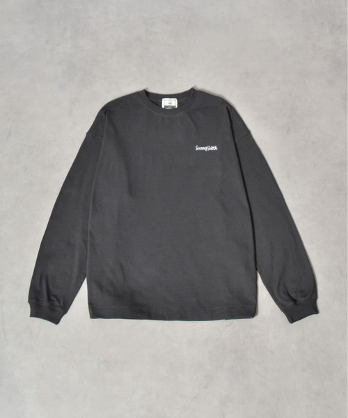 Sunny Smith(サニースミス)の「【SUNNY SMITH】SUNSETヤシの木柄 両面刺繍ロングスリーブTシャツ(Tシャツ/カットソー・レディース・スモークグレー/ホワイト・LARGE/MEDIUM)」の22枚目の写真