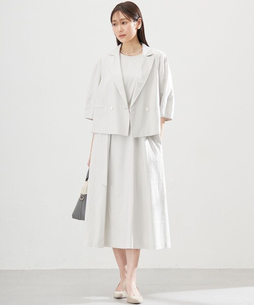 リネンレーヨン ジャケット