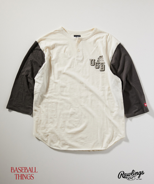 セール】Rawlings / ローリングス 別注 SLAB BASEBALL 7S TEE（T