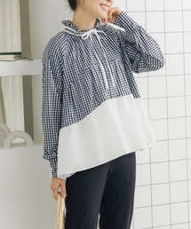 Sono（ソーノ）の「【SONO/ソーノ】Rash Guard ギャザーフレアハイブリッドジャケット（アウトドアグッズ）」