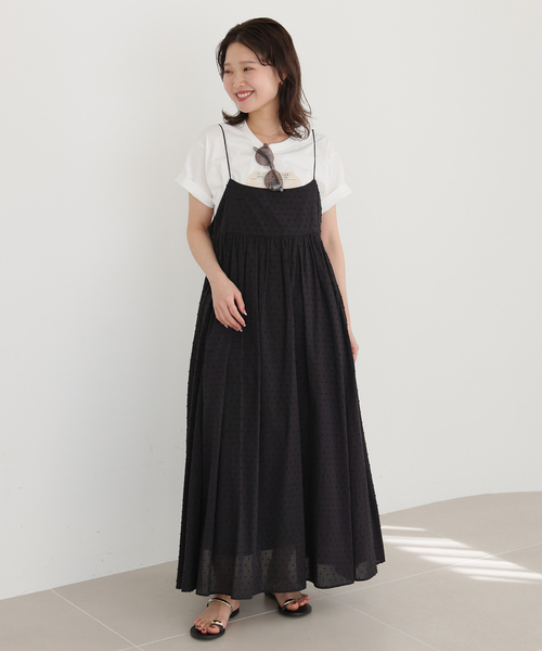新品タグ付♡　2枚セット　エアリーギャザーキャミワンピースセット　イエナ セール】《2枚セット/一部カラーWEB・店舗限定》エアリー