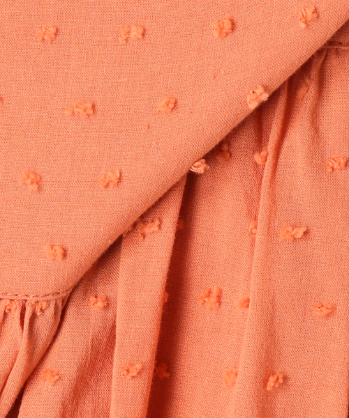 SLOBE IENA（スローブイエナ）の「《2枚セット/一部カラーWEB・店舗限定》エアリーギャザーキャミワンピースセット（ワンピース・レディース・ブラック/ブルー/オレンジ/パープル系その他・FREE）」の22枚目の写真