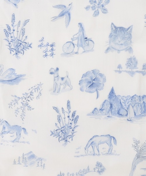 haupia（ハウピア）の「湖畔のレモンクリームパイ【トートバッグ】（トートバッグ・レディース・オフホワイト/グレー・FREE）」の14枚目の写真