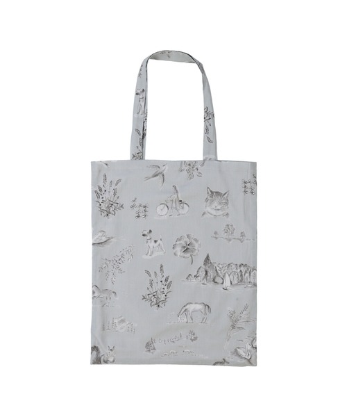 haupia（ハウピア）の「湖畔のレモンクリームパイ【トートバッグ】（トートバッグ・レディース・オフホワイト/グレー・FREE）」の11枚目の写真