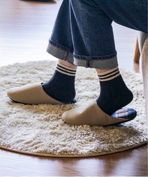 Magine（マージン）の「【SELECT】SOAS:チノチェックルームシューズ（ルームシューズ/スリッパ）」