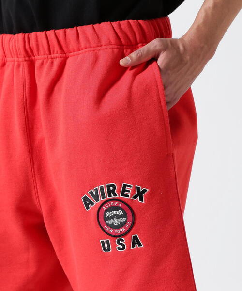 AVIREX（アヴィレックス）の「《直営店限定》VARSITY LOGO SHORTS / バーシティ ロゴ ショーツ / AVIREX / アヴィレックス（その他パンツ・メンズ・オレンジ/ブラック/グレー・2XL/M/XL/L）」の17枚目の写真