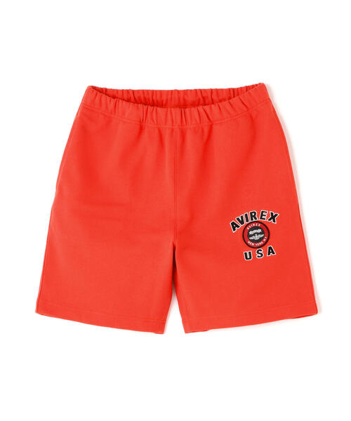 AVIREX（アヴィレックス）の「《直営店限定》VARSITY LOGO SHORTS / バーシティ ロゴ ショーツ / AVIREX / アヴィレックス（その他パンツ・メンズ・オレンジ/ブラック/グレー・2XL/M/XL/L）」の19枚目の写真