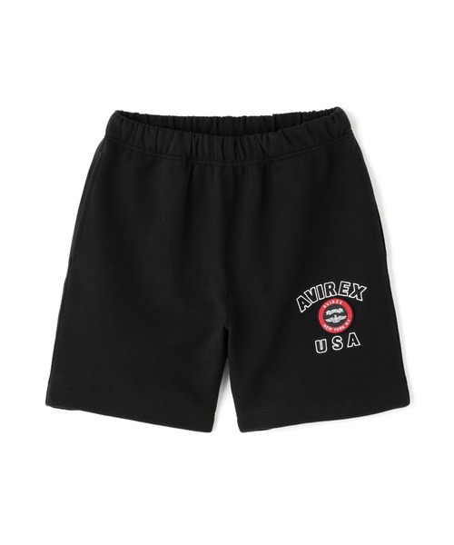 AVIREX（アヴィレックス）の「《直営店限定》VARSITY LOGO SHORTS / バーシティ ロゴ ショーツ / AVIREX / アヴィレックス（その他パンツ・メンズ・オレンジ/ブラック/グレー・2XL/M/XL/L）」の9枚目の写真