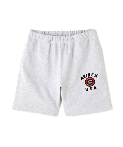 AVIREX（アヴィレックス）の「《直営店限定》VARSITY LOGO SHORTS / バーシティ ロゴ ショーツ / AVIREX / アヴィレックス（その他パンツ・メンズ・オレンジ/ブラック/グレー・2XL/M/XL/L）」の8枚目の写真