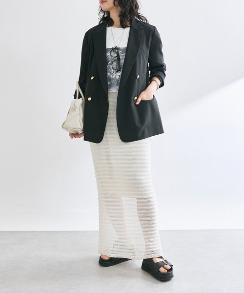 RIVE DROITE(リヴドロワ)の「【R.good(アールドットグッド)】Wバックルサンダル(サンダル・レディース・ブラック/ベージュ・SMALL/MEDIUM/LARGE)」の5枚目の写真