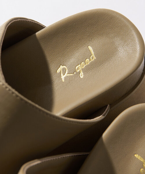 RIVE DROITE(リヴドロワ)の「【R.good(アールドットグッド)】Wバックルサンダル(サンダル・レディース・ブラック/ベージュ・SMALL/MEDIUM/LARGE)」の22枚目の写真