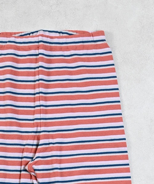 MARKEY'S(マーキーズ)の「先染めボーダーバイカーパンツ/おとな(その他パンツ・レディース・ライム/ブルー/ベージュ・160cm)」の6枚目の写真