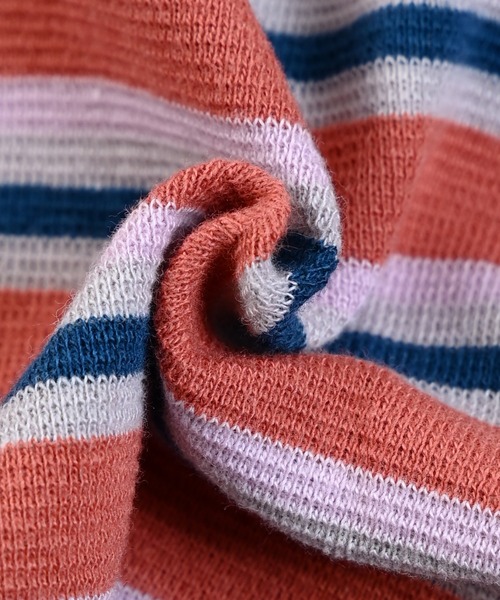 MARKEY'S(マーキーズ)の「先染めボーダーバイカーパンツ/おとな(その他パンツ・レディース・ライム/ブルー/ベージュ・160cm)」の9枚目の写真