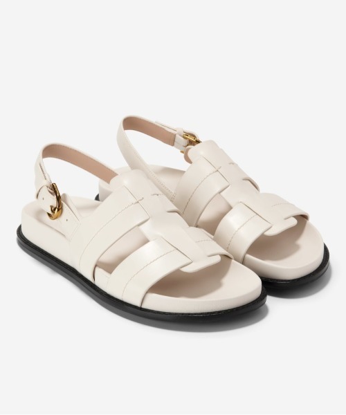 COLE HAAN（コールハーン）の「マーリー フィッシャーマン フットベッド サンダル womens（サンダル・レディース・ホワイト・7/6.5/6/5.5）」の3枚目の写真