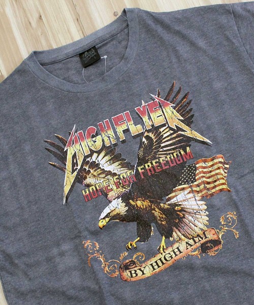 TopIsm（トップイズム）の「オーバーサイズ ビンテージ調 昇華プリント半袖Tシャツ（Tシャツ/カットソー・メンズ・D/E/C/B/A/F・L/LL/M）」の17枚目の写真