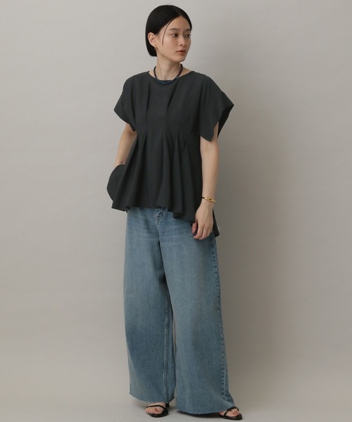 A part by（アパートバイ）の「タックデザインブラウス（シャツ