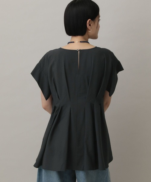 A part by（アパートバイ）の「タックデザインブラウス（シャツ/ブラウス・レディース・ベージュ系その他/ブラック/オフホワイト/オレンジ系その他4/ライトブルー・FREE）」の21枚目の写真