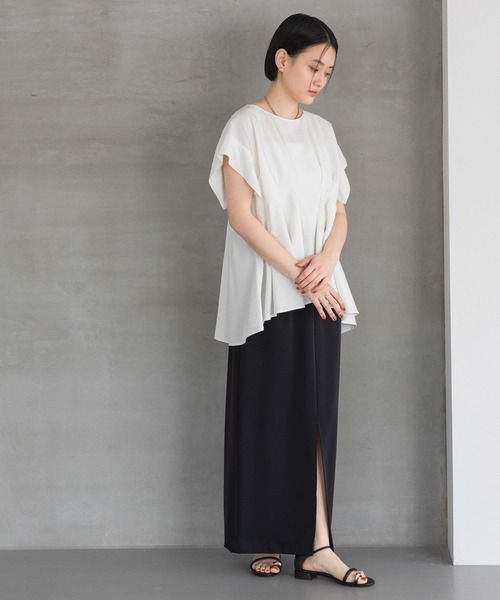 タックデザインブラウス（シャツ/ブラウス）｜A part by