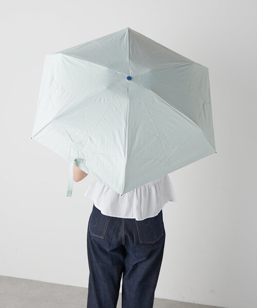 BIRTHDAY BAR(バースデイバー)の「【晴雨兼用 折りたたみ日傘】丸手元コンパクト(折りたたみ傘・レディース・ピンク/バイオレット/グリーン系その他4/アイボリー・0)」の15枚目の写真