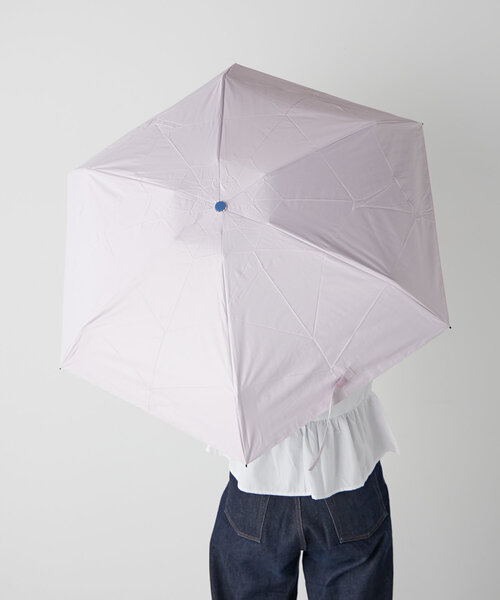 BIRTHDAY BAR(バースデイバー)の「【晴雨兼用 折りたたみ日傘】丸手元コンパクト(折りたたみ傘・レディース・ピンク/バイオレット/グリーン系その他4/アイボリー・0)」の7枚目の写真