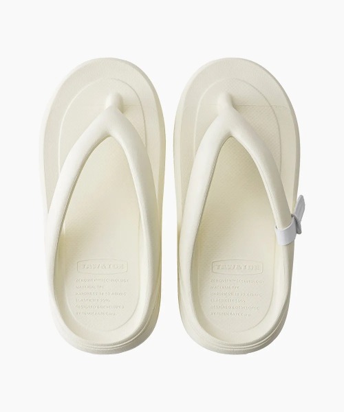 楽天市場】TAW ＆ TOE トー＆トー サンダル FLIP FLOP ZEROVITY