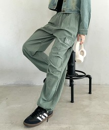 Outfitter lab（アウトフィッターラボ）の「【日本未発売/WEB限定】MUCENT(ムセント)/ワイド ルーズ イージー カーゴパンツ/GROSS NYLON PARACHUTE CARGO PANTS（カーゴパンツ）」