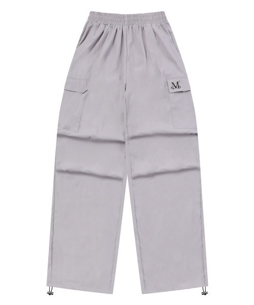 MUCENT(ムセント)の「【日本未発売/WEB限定】MUCENT(ムセント)/ワイド ルーズ イージー カーゴパンツ/GROSS NYLON PARACHUTE CARGO PANTS(カーゴパンツ・レディース・ブラック/カーキ/グレー/チャコールグレー/ベージュ・FREE)」の17枚目の写真