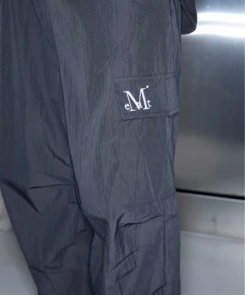 【MUCENT】GROSS NYLON CARGO PANTS_UNISEX ☆韓国人気☆ セール】【日本未発売/WEB限定】MUCENT(ムセント)/ワイド ルーズ