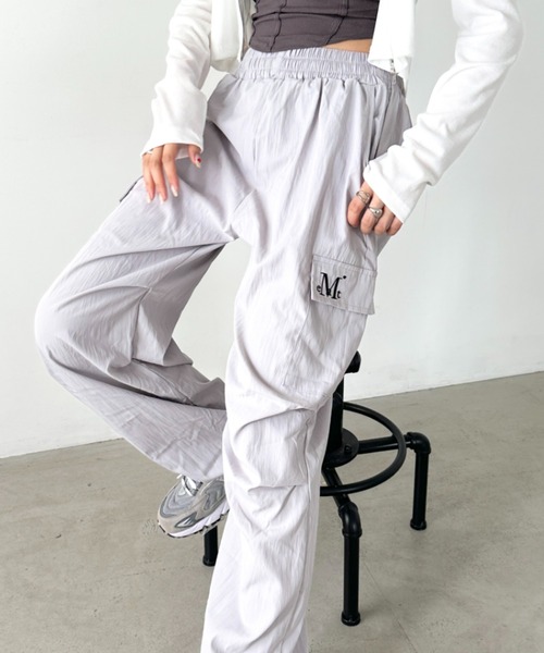 【MUCENT】TENDER PARACHUTE OUT POCKET PANTS★韓国人気★ セール】【日本未発売/WEB限定】MUCENT(ムセント)/ワイド ルーズ