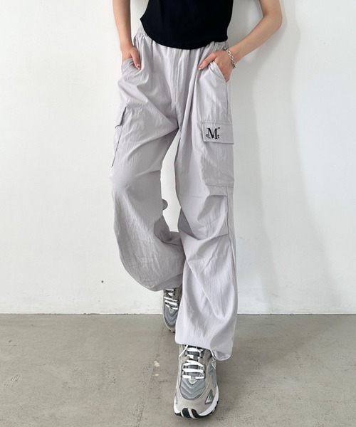 【MUCENT】GROSS NYLON CARGO PANTS_UNISEX ☆韓国人気☆ MUCENT】GROSS NYLON CARGO PANTS_UNISEX ☆韓国人気☆ (MUCENT