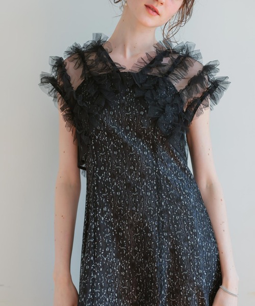 Dorry Doll（ドリードール）の「フリルボレロセットレースドレス