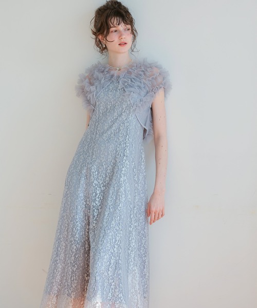 フリルボレロセットレースドレス（ドレス）｜Dorry Doll（ドリードール