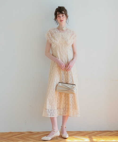 フリルボレロセットレースドレス フリルボレロセットレースドレス（ドレス）｜Dorry Doll（ドリードール