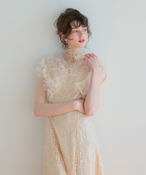 フリルボレロセットレースドレス（ドレス）｜Dorry Doll（ドリードール