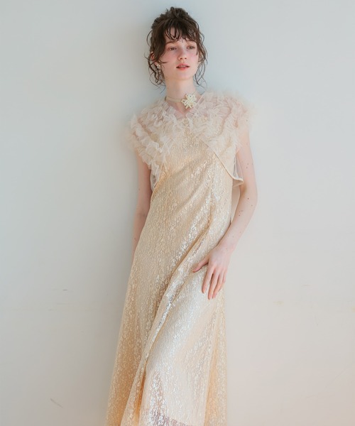 フリルボレロセットレースドレス（ドレス）｜Dorry Doll（ドリードール