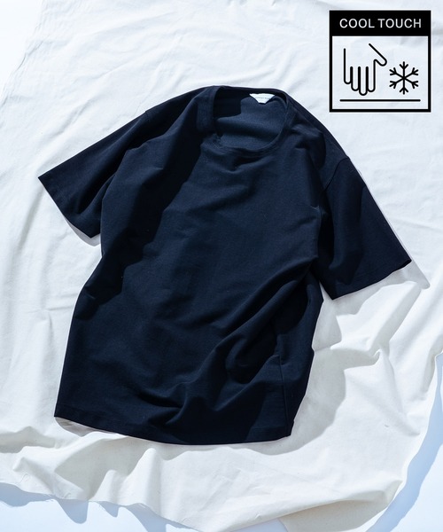 接触冷感【MINUS】スタンダード Tシャツ（Tシャツ/カットソー