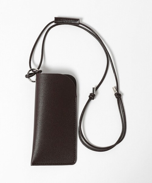 green label relaxing（グリーンレーベルリラクシング）の「グラスケース ショルダー / メガネケース（メガネ・レディース・ブラック/ブラウン系・FREE）」の2枚目の写真