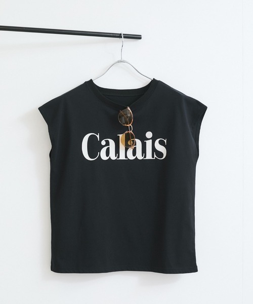 VIS(ビス)の「フレンチスリーブロゴアソートTシャツ(Tシャツ/カットソー・レディース・ホワイト/ブラック/ホワイト系その他・FREE)」の3枚目の写真