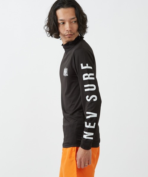 セール】【NEVSURF】プリント 長袖 ラッシュガード（ラッシュ