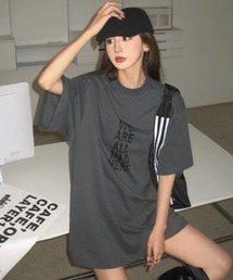 シンプル ロゴ プリント 古着風 Tシャツ 韓国ファッション 韓国ストリート ストリートファッション Y2K