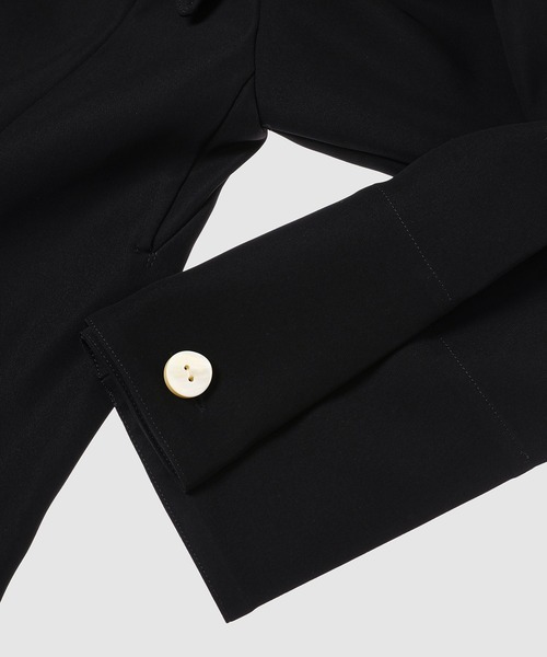 YOHEI OHNO(ヨウヘイオオノ)の「Unfixed Collar Dress (Black)(ドレス・レディース・ブラック・36)」の4枚目の写真
