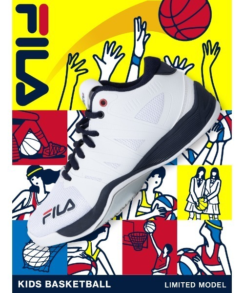 FILA（フィラ）の「Spaghetti C2 Junior（スニーカー・キッズ・ホワイト×ネイビー/ホワイト×シルバー/ホワイト×ブラック/ホワイト×ピンク・18.0cm/22.0cm/21.0cm/20.0cm/19.0cm）」の13枚目の写真