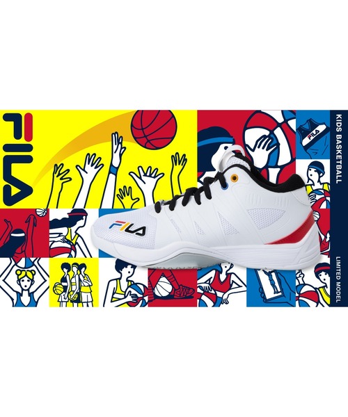 FILA（フィラ）の「Spaghetti C2 Junior（スニーカー・キッズ・ホワイト×ネイビー/ホワイト×シルバー/ホワイト×ブラック/ホワイト×ピンク・18.0cm/22.0cm/21.0cm/20.0cm/19.0cm）」の12枚目の写真