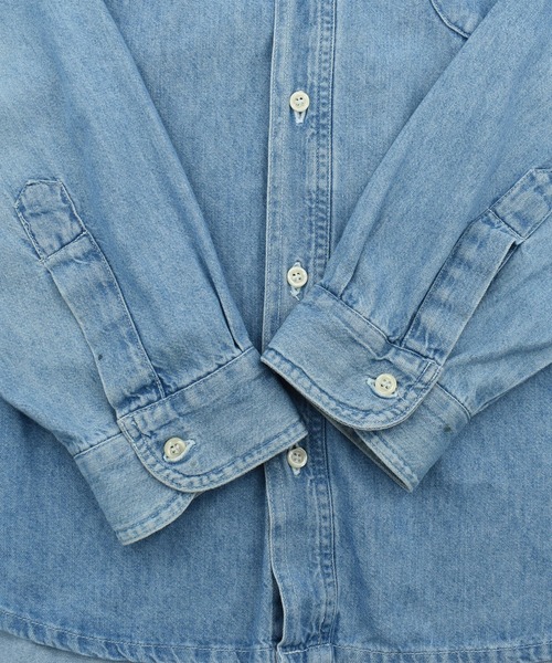 VINTAGE（ヴィンテージ）の「【ヴィンテージ古着】90’s HARD ROCK CAFE 企業ロゴ デニムシャツ（シャツ/ブラウス・メンズ・ブルー・X-LARGE）」の6枚目の写真