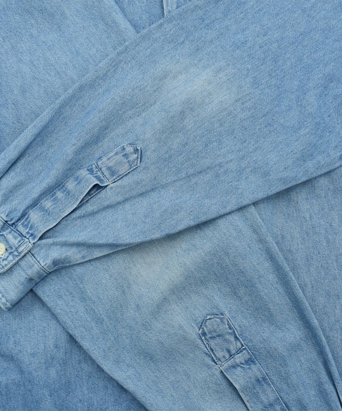 VINTAGE（ヴィンテージ）の「【ヴィンテージ古着】90’s HARD ROCK CAFE 企業ロゴ デニムシャツ（シャツ/ブラウス・メンズ・ブルー・X-LARGE）」の4枚目の写真