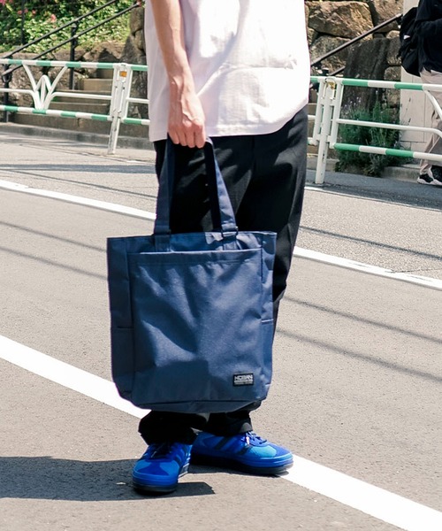 JEANS MATE(ジーンズメイト)の「【NEVEREND/ネバーエンド】縦型トートバッグ(トートバッグ・メンズ・カーキ/ネイビー/ブラック・FREE)」の20枚目の写真