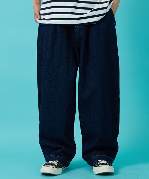 orslow × fennica 別注 SLOW WORKER デニムパンツ S デニム ワイドパンツ（デニムパンツ）｜improves（インプローブ